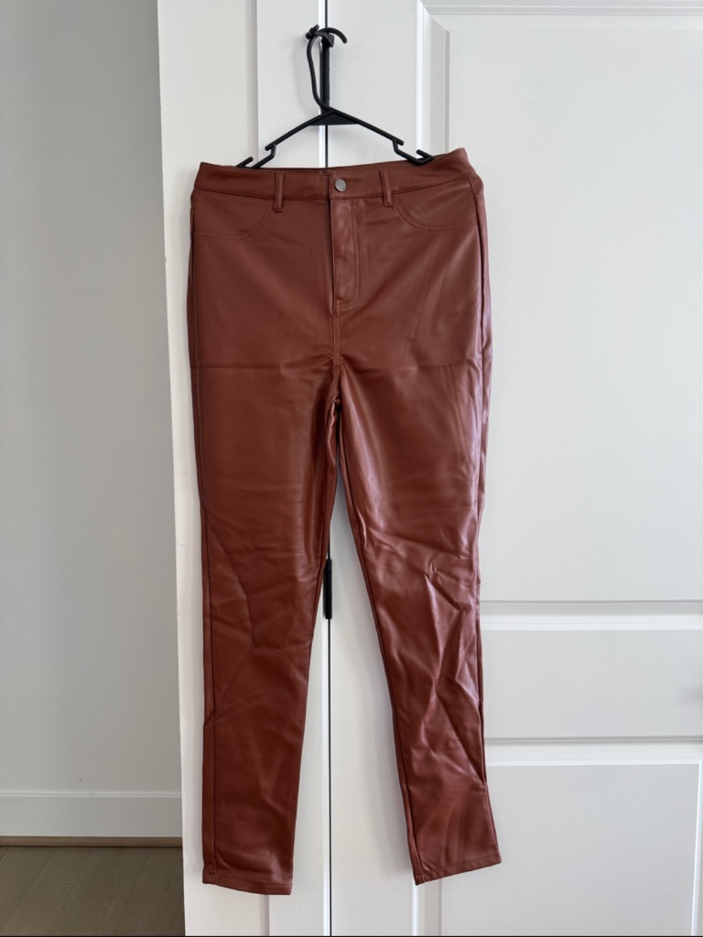 Faux Leather Pants